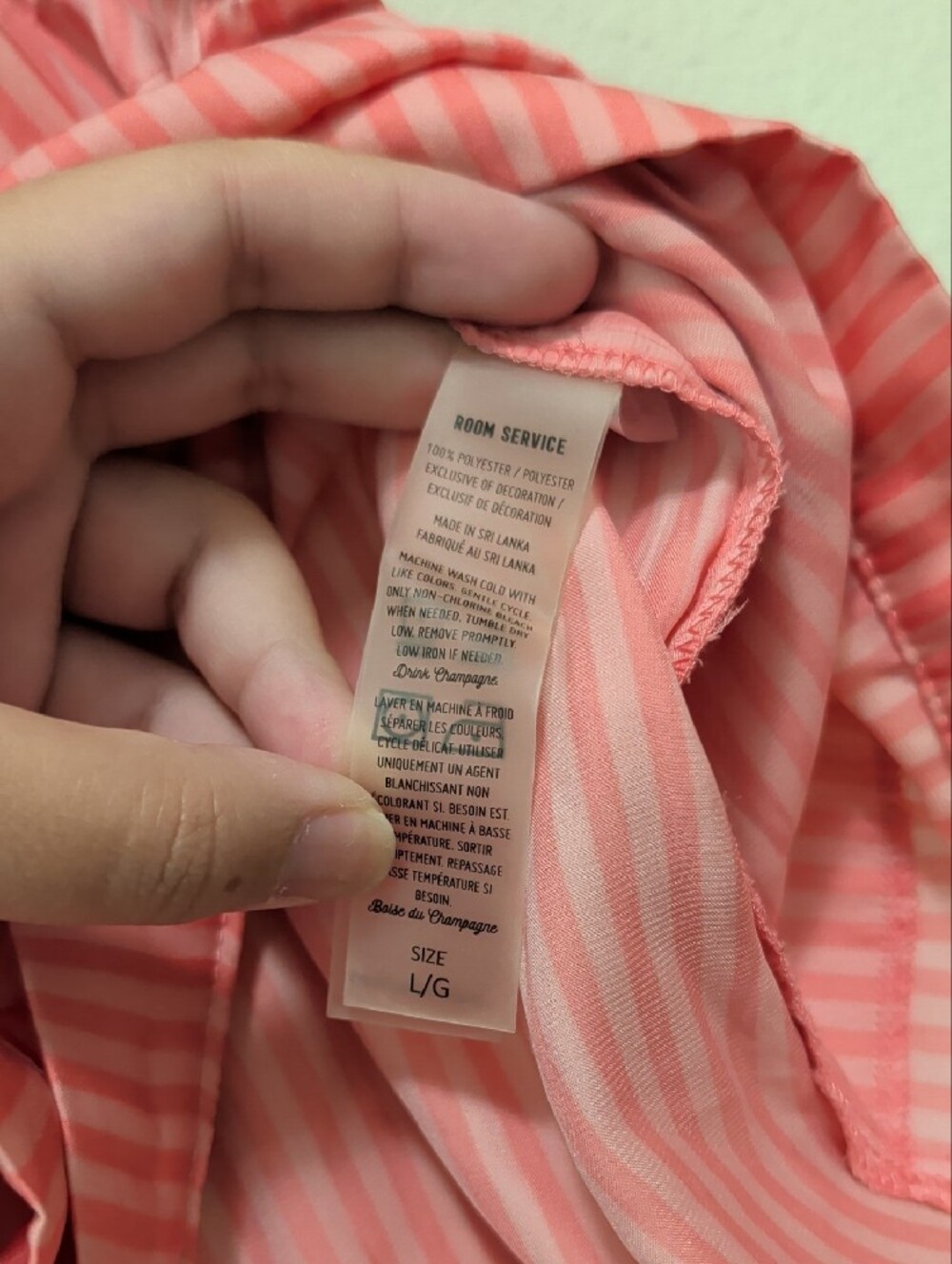 Pink Striped Short Sleeve Toucan Pajama Set - Picture 4 of 6